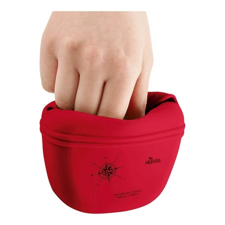 Hunter Lugo Bolsa de Silicona Roja (14 x 15 x 7 cm)