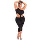 Woman&#39;s jumpsuit Pink Lipstick (3XL/4XL)