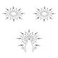 Gloria Set Silver Mystim (3 pcs)