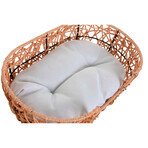 Pat pentru animale de companie Home ESPRIT Alb Maro Deschis Metal ratan sintetic 50 x 35 x 14 cm (2 Piese) Pat pentru animale de companie Home ESPRIT Alb Maro Deschis Metal ratan sintetic 50 x 35 x 14 cm (2 Piese)