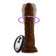 Vibrateur r&#233;aliste FemmeFunn Vortex Silicone ABS &#216; 4,7 cm (19,6 cm)