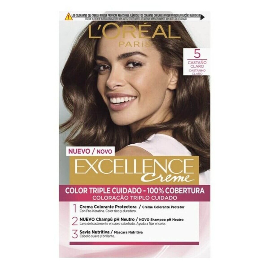 Vopsea Permanentă Excellence L'Oreal Make Up Vopsea Permanentă Excellence L'Oreal Make Up