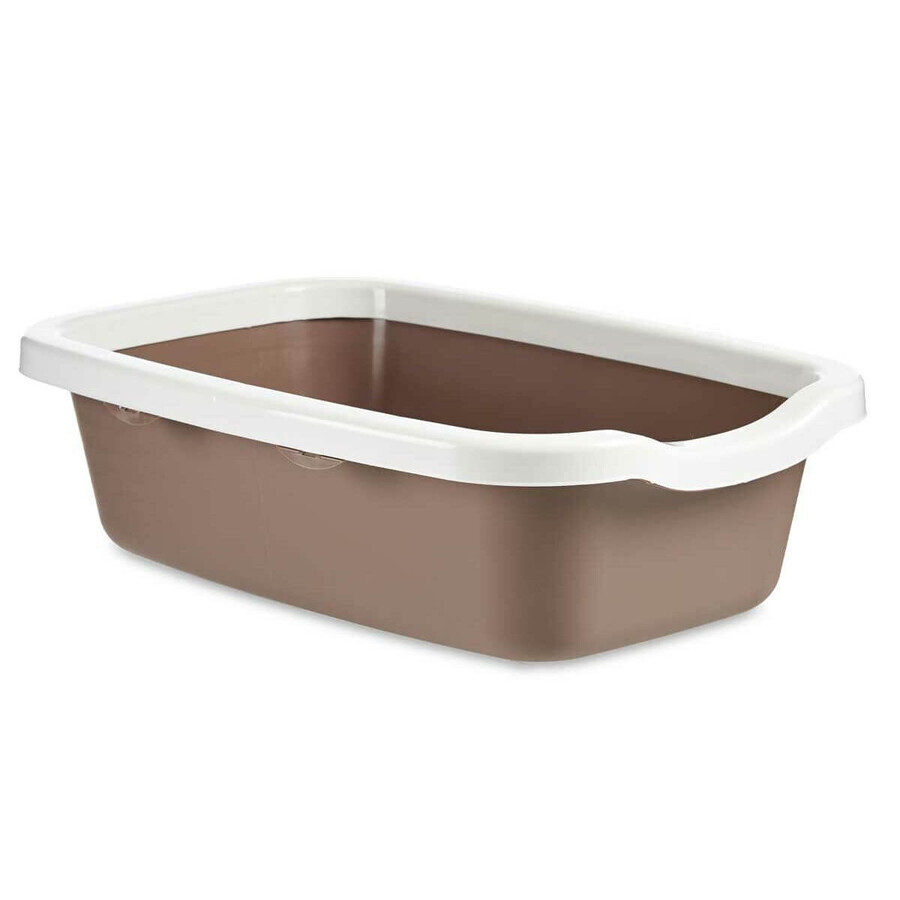 Katzentoilette Mascow 87893 Weiß Beige Kunststoff 38 x 16 x 58,5 cm (11 Stück) Katzentoilette Mascow 87893 Weiß Beige Kunststoff 38 x 16 x 58,5 cm (11 Stück)