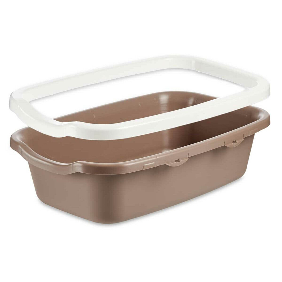 Katzentoilette Mascow 87893 Weiß Beige Kunststoff 38 x 16 x 58,5 cm (11 Stück) Katzentoilette Mascow 87893 Weiß Beige Kunststoff 38 x 16 x 58,5 cm (11 Stück)