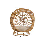 Haustierbettchen Home ESPRIT Weiß natürlich Synthetischer Rattan 60 x 58 x 58 cm Haustierbettchen Home ESPRIT Weiß natürlich Synthetischer Rattan 60 x 58 x 58 cm