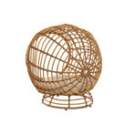 Haustierbettchen Home ESPRIT Weiß natürlich Synthetischer Rattan 60 x 58 x 58 cm Haustierbettchen Home ESPRIT Weiß natürlich Synthetischer Rattan 60 x 58 x 58 cm