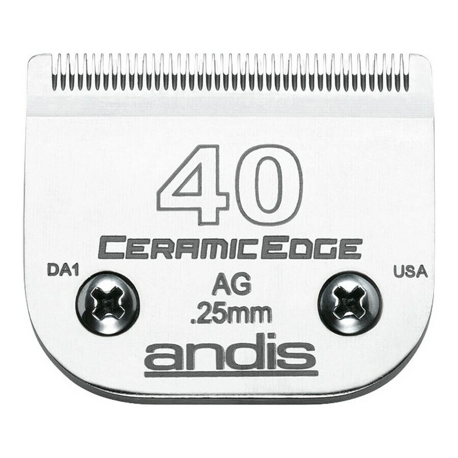 Boutique Remplacement de Lame de Rasoir Andis S-40 Chien Céramique 0,25 mm Remplacement de Lame de Rasoir Andis S-40 Chien Céramique 0,25 mm