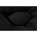 Lit pour chien Gloria 84 x 80 cm Noir Lit pour chien Gloria 84 x 80 cm Noir