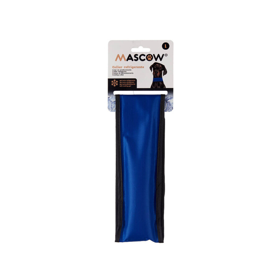 Zgardă pentru câini Albastru Negru PVC Gel 8 x 1 x 66 cm Refrigerant (4 Unități) Zgardă pentru câini Albastru Negru PVC Gel 8 x 1 x 66 cm Refrigerant (4 Unități)