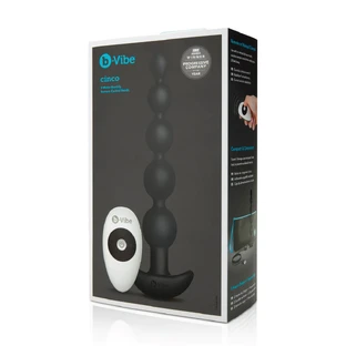 Anal Perlen Schwarz B-Vibe 9516 Silikon