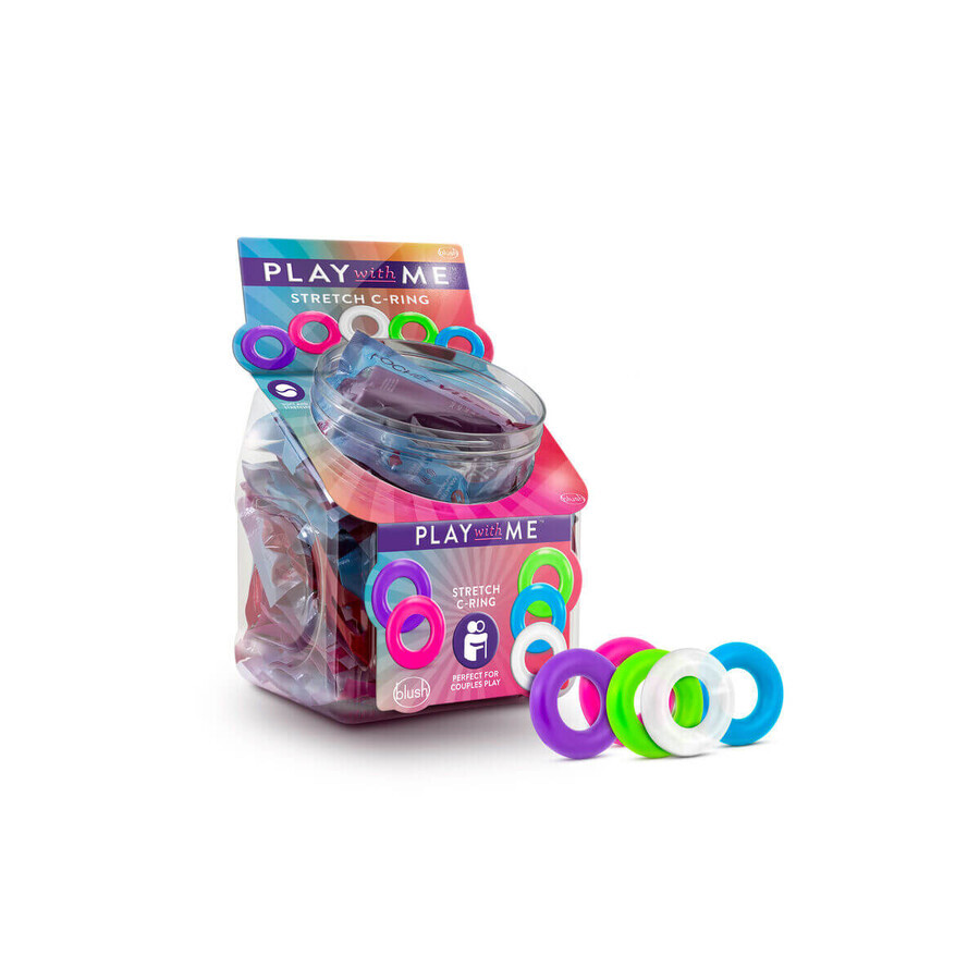 Acquista Cock Ring Blush Play with me Multicolore Cock Ring Blush Play with me Multicolore
