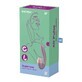 Dual Stimulation Vibe Supernova Insertable Satisfyer Supernova Pink Hot Pink