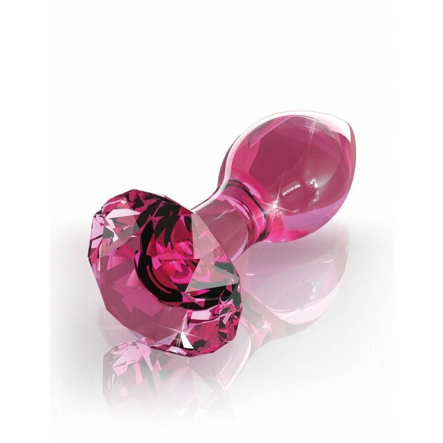 Pipedream Icicles Pink Anal Plug
