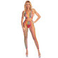 Bodystocking Rose Lipstick Multicolore (Taille unique)