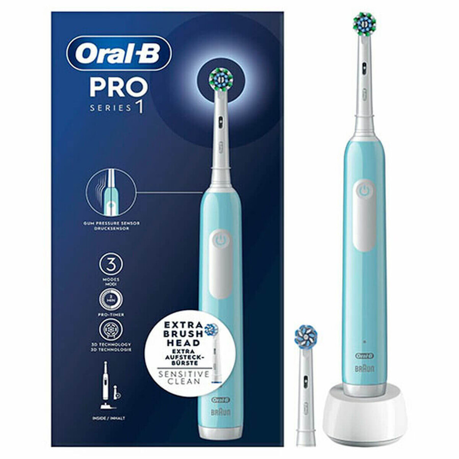 Spazzolino da Denti Elettrico Oral-B Pro 1 Azzurro