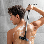 Rasoio per il Corpo con Manico Estensibile in Alluminio Extaver InnovaGoods Rasoio per il Corpo con Manico Estensibile in Alluminio Extaver InnovaGoods