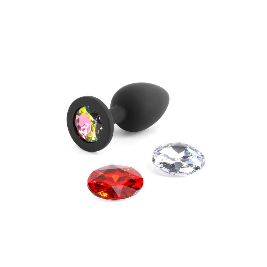 Bouchon anal NS Novelties Glams Noir