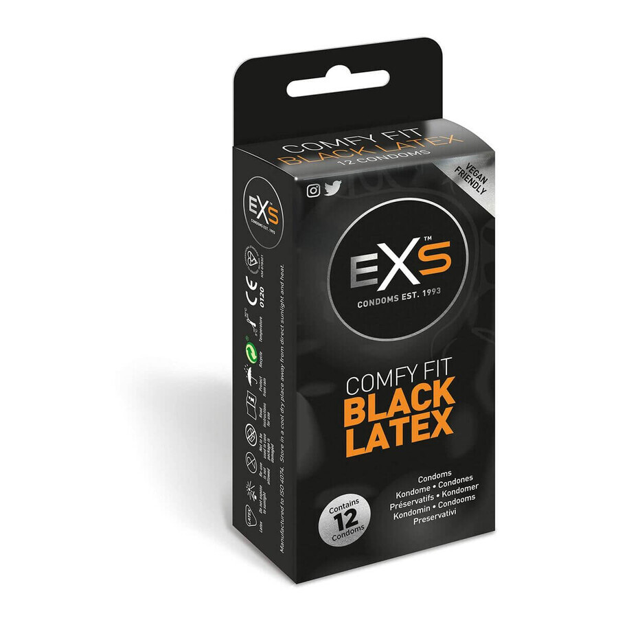 Prezervative EXS Comfy Fit 12 unități