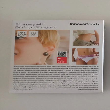 Boucles d'oreilles Amincissantes Biomagnétiques Slimagnetic InnovaGoods