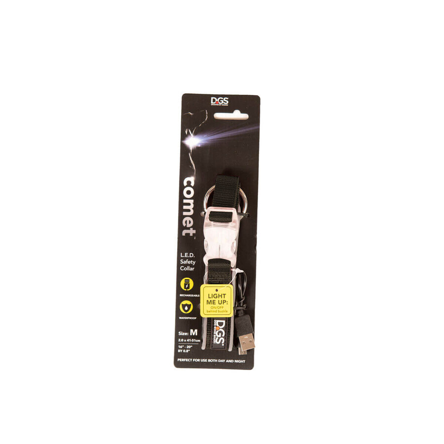 Zgardă pentru câini Dog Gone Smart Negru 12 Lumină