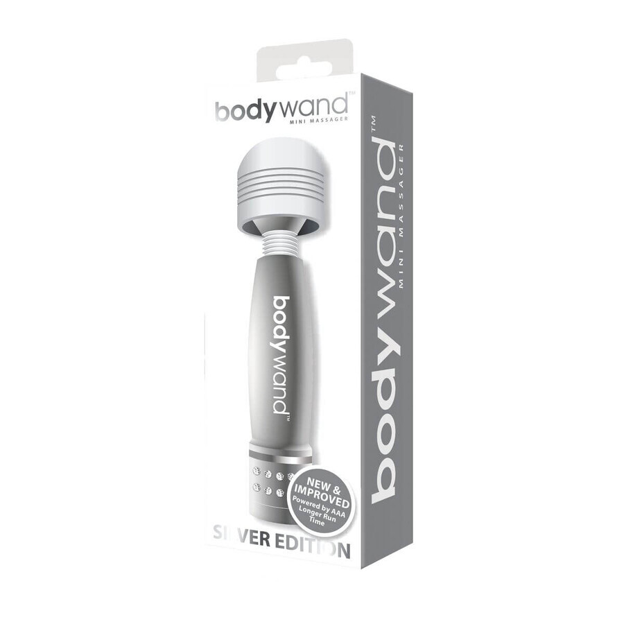 Mini-Vibrator Bodywand Mini Wands Silver