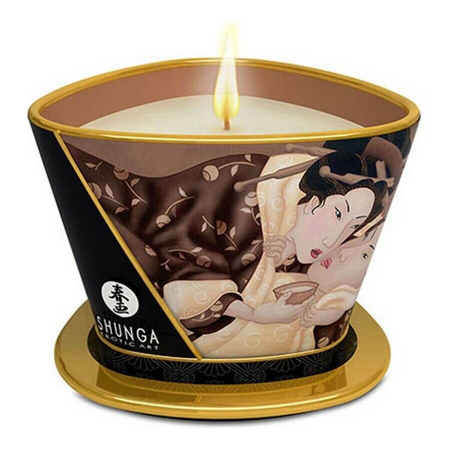 Candela da massaggio al cioccolato Shunga (170 ml)