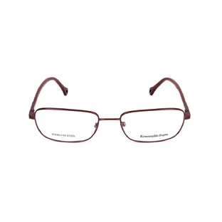 Monture de Lunettes Unisexe Ermenegildo Zegna VZ3186-0SBY Rouge Ø 53 mm