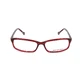 Unisex' Spectacle frame Ermenegildo Zegna VZ3538-0954 Red ø 56 mm