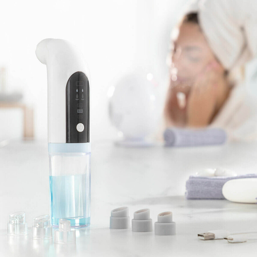 Rechargeable Facial Impurity Hydro-cleanser InnovaGoods Hyser White (Refurbished B)