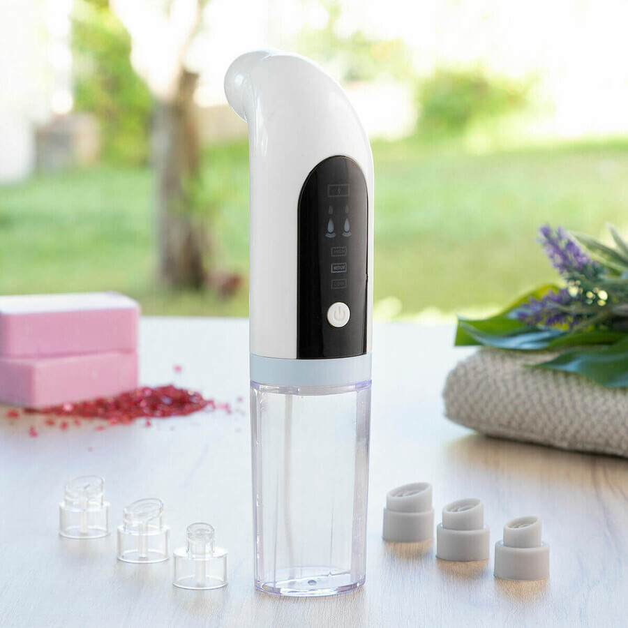 Rechargeable Facial Impurity Hydro-cleanser InnovaGoods Hyser White (Refurbished B)