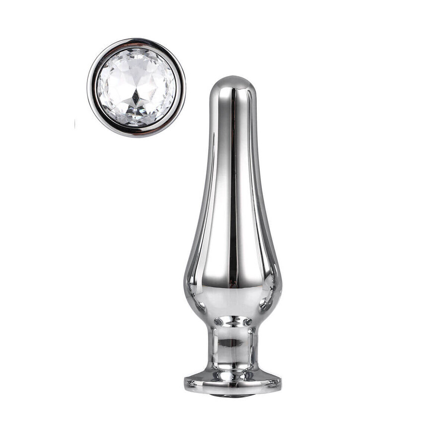 Bouchon anal Dream Toys Gleaming Love Silver