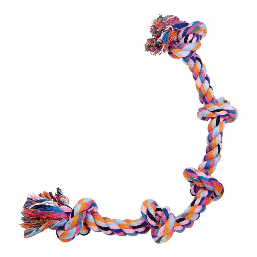Cumpără Jucărie pentru câine Gloria Multicolor Nod Bumbac (2.5 x 60 cm) Jucărie pentru câine Gloria Multicolor Nod Bumbac (2.5 x 60 cm)