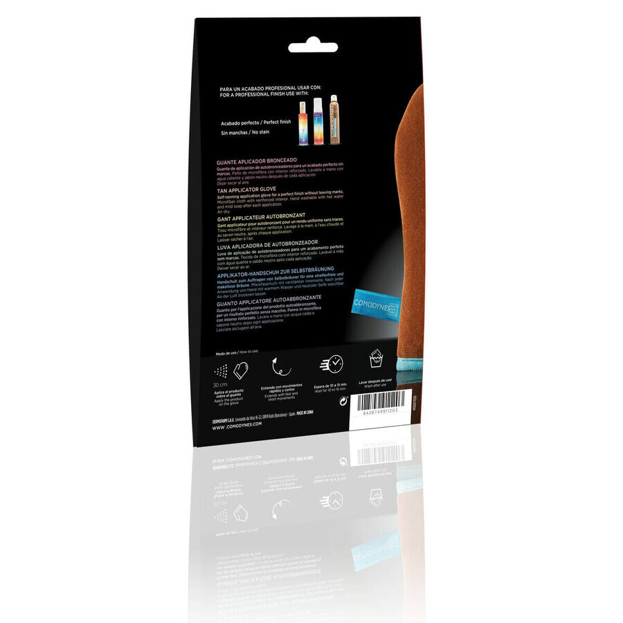 Self-Tanning Applicator Glove Comodynes Tanning (1 Unit)
