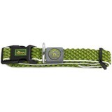 Hundehalsband Hunter Vario Plus Fäden L Neongrün (40-60 cm)
