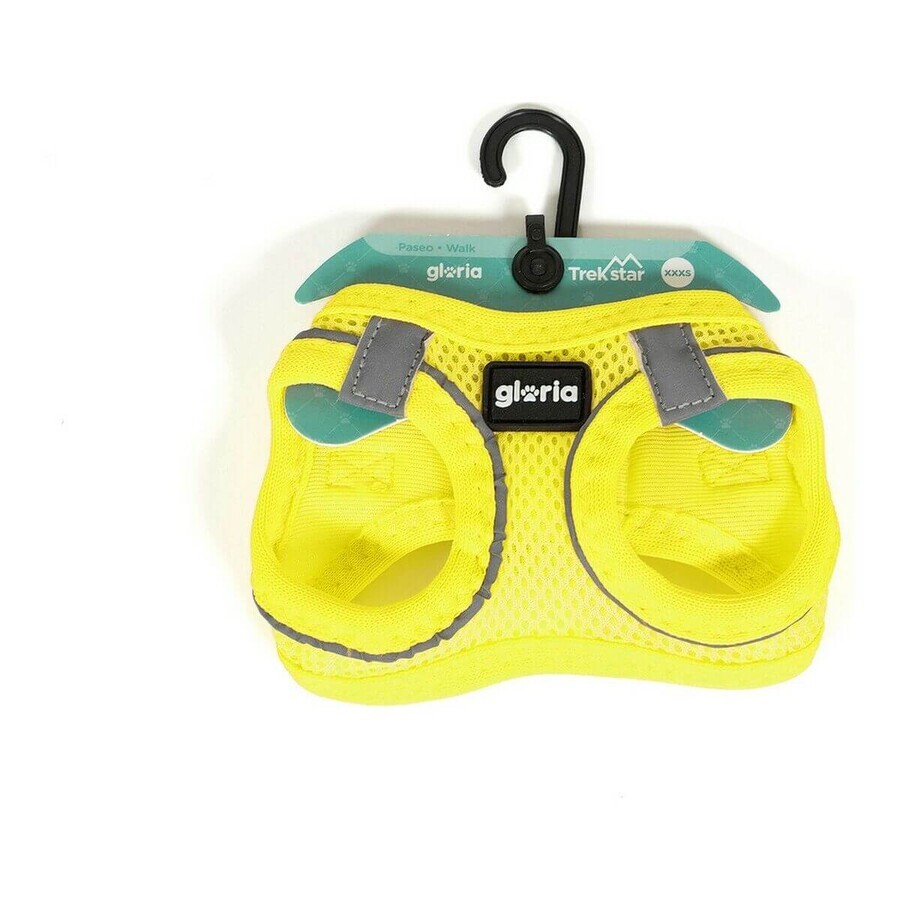 Harnais pour Chien Gloria Air Mesh Trek Star Réglable Jaune L (33,4-35 cm) Harnais pour Chien Gloria Air Mesh Trek Star Réglable Jaune L (33,4-35 cm)