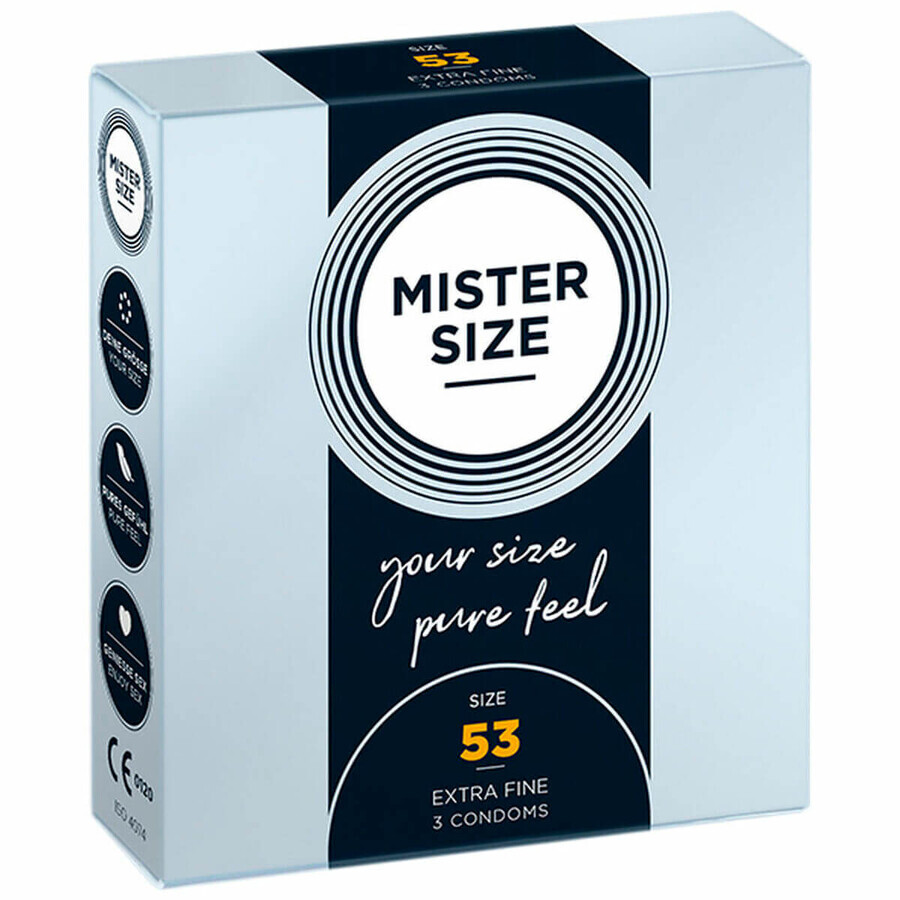 Winkel op Mister Size Extra Fijne Condooms (53 mm) Mister Size Extra Fijne Condooms (53 mm)