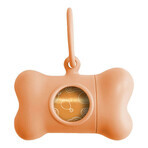 Distributeur de Sacs pour Animaux Domestiques United Pets Bon Ton Provenzal Chien Orange (8 x 4,2 x 5 cm)
