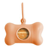 Distributeur de Sacs pour Animaux Domestiques United Pets Bon Ton Provenzal Chien Orange (8 x 4,2 x 5 cm)