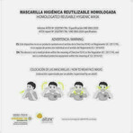 Mască igienică de pânză reutilizabilă DC Super Hero Girls Infantil Negru Mască igienică de pânză reutilizabilă DC Super Hero Girls Infantil Negru