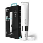 Epilatore Elettrico Braun BS1000 Bianco Unisex Soffice Epilatore Elettrico Braun BS1000 Bianco Unisex Soffice