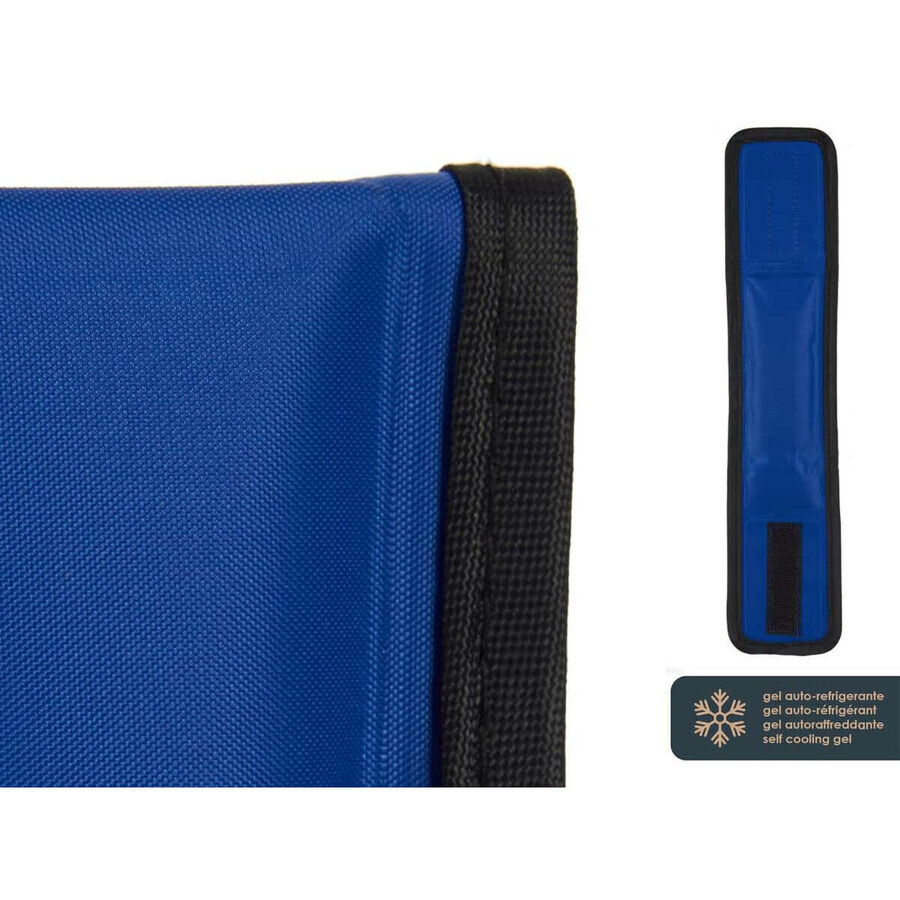 Zgardă pentru câini Albastru Negru PVC Gel 6,3 x 1 x 30 cm Refrigerant (4 Unități) Zgardă pentru câini Albastru Negru PVC Gel 6,3 x 1 x 30 cm Refrigerant (4 Unități)