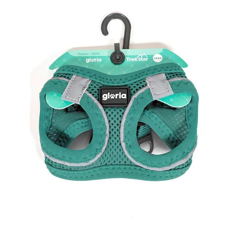 Hamaca para perros Gloria Air Mesh Star Trek Star Ajustable Turquesa Talla XXXS (18-20 cm)