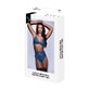 Underwear Set Baci Lingerie Garter &amp; Panty Blue (M/L)