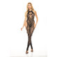 Bodystocking Pink Lipstick Black (One size)