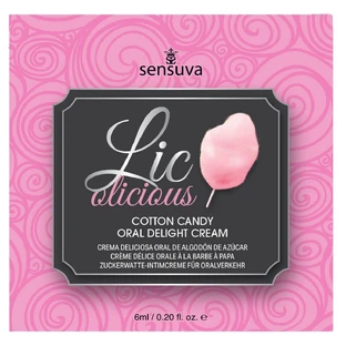 Lubrifiant aromatisé Sensuva Candy Floss 6 ml