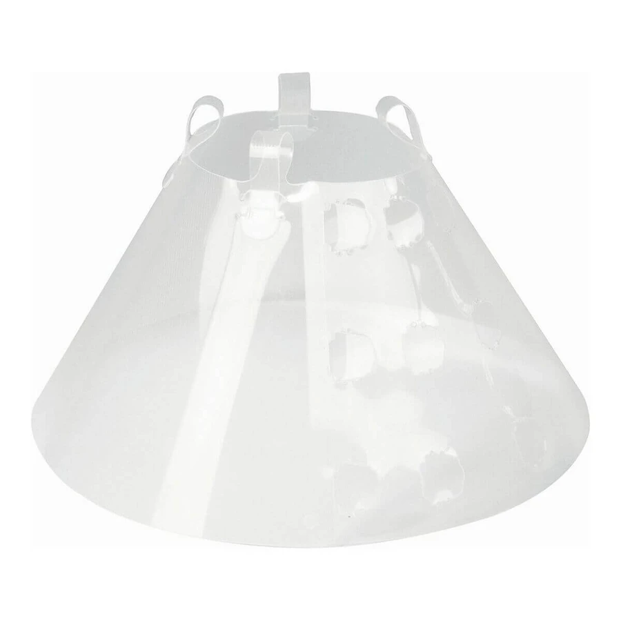 Guler elisabetan pentru câini KVP Betsy Transparent (45-56 cm)