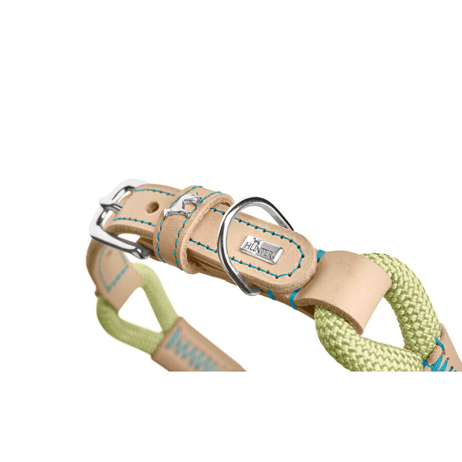 Hondenhalsband Hunter MALIA Groen M/L 45-54 cm
