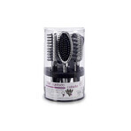 Set pettini/spazzole Specchio Nero Viola Plastica
