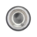 Dispozitiv de hrănire pentru câini Mascow 312 Gri Argintiu Gumă Metal 15 x 4 x 15 cm (24 Unități)