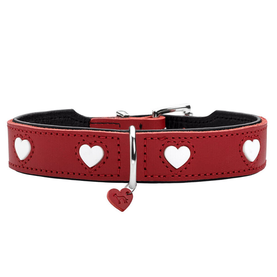 Boutique Collier pour Chien Hunter Love M/L 47-54 cm Rouge Collier pour Chien Hunter Love M/L 47-54 cm Rouge